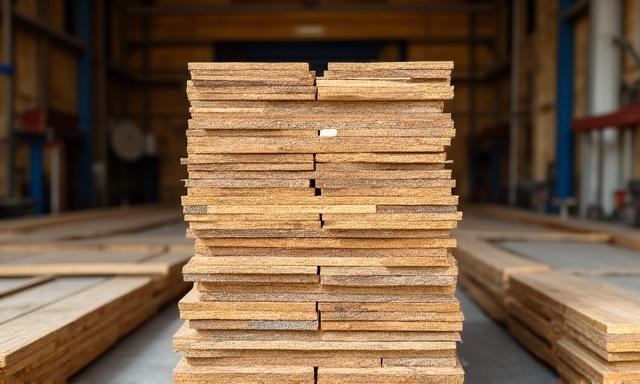 Listelli di legno Iroko pronti per la posa